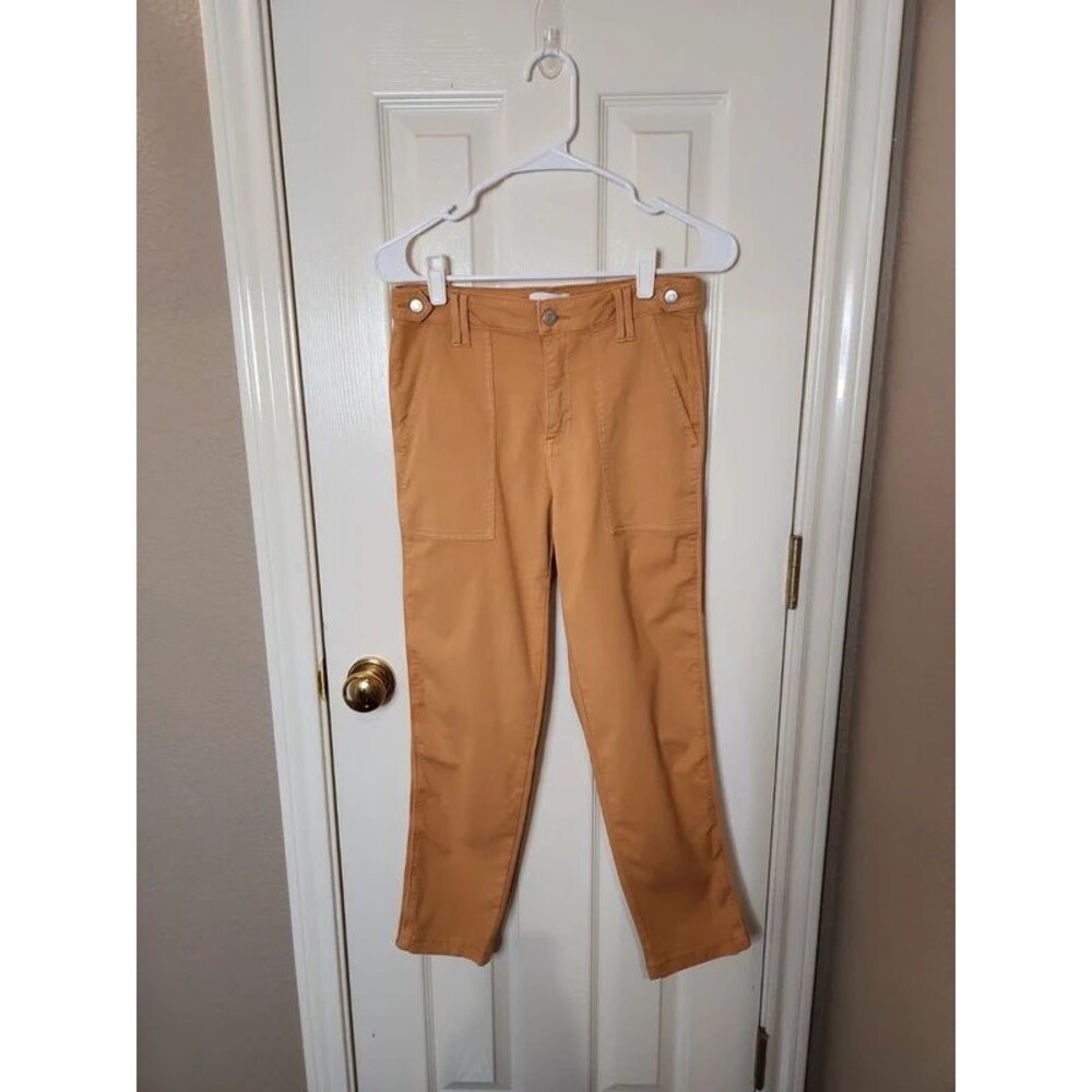 Pistola gold utility crop jeans